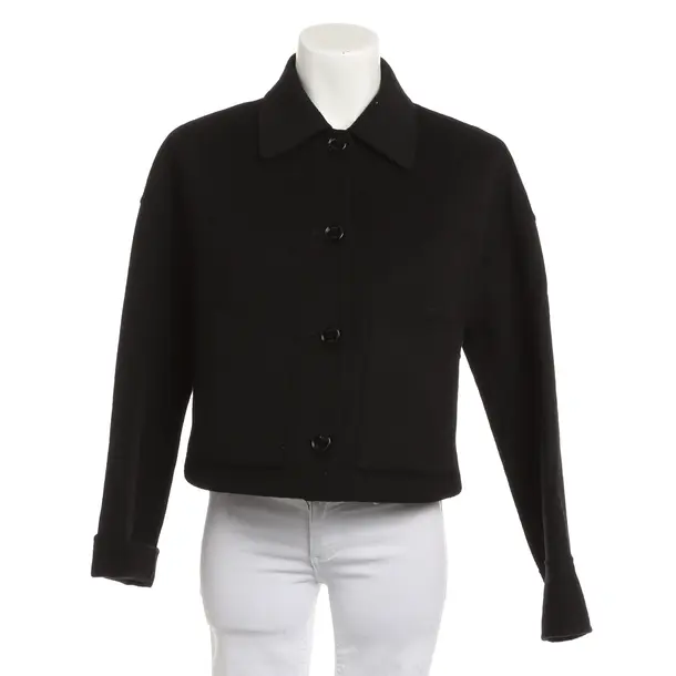 Übergangsjacke, in Schwarz, Wolle, Hugo Boss