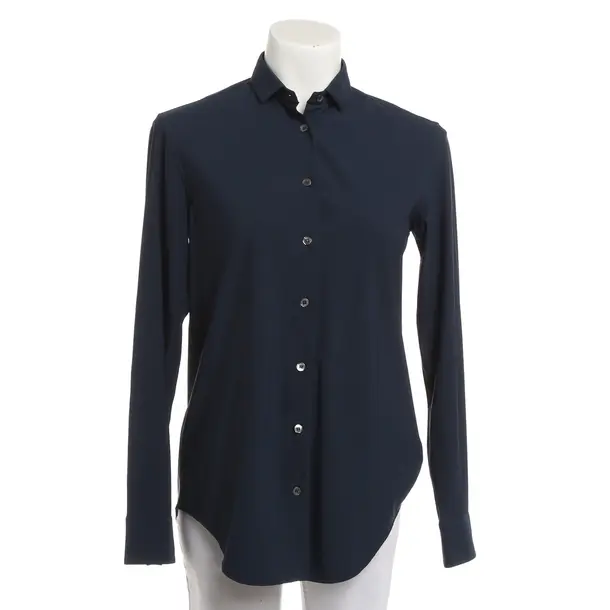 Bluse, in Blau, Polyamid, Caliban