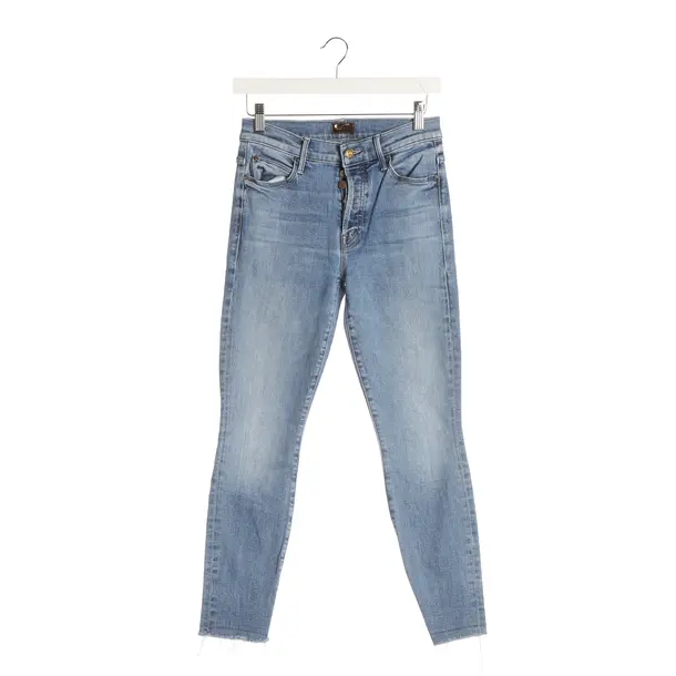 Jeans skinny, in Azzurro, Cotone, Madre