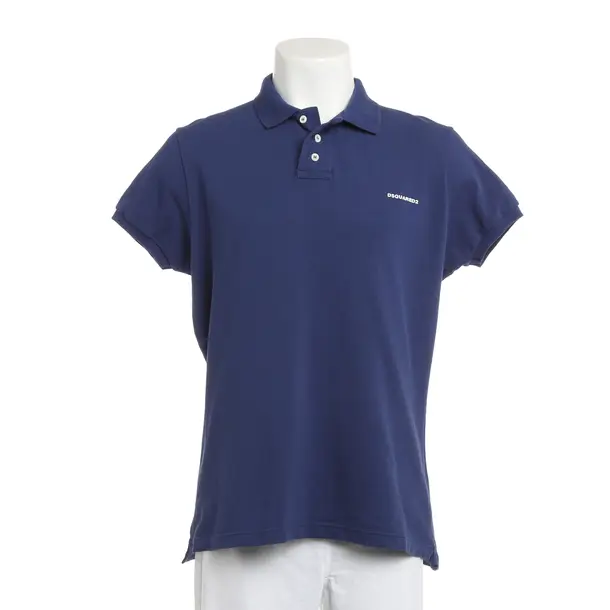 Polo Shirt, in Blue, Cotton, Dsquared