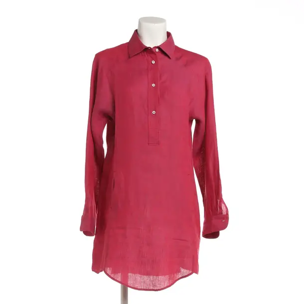 Kleid, in Hellrot, Leinen, Loro Piana