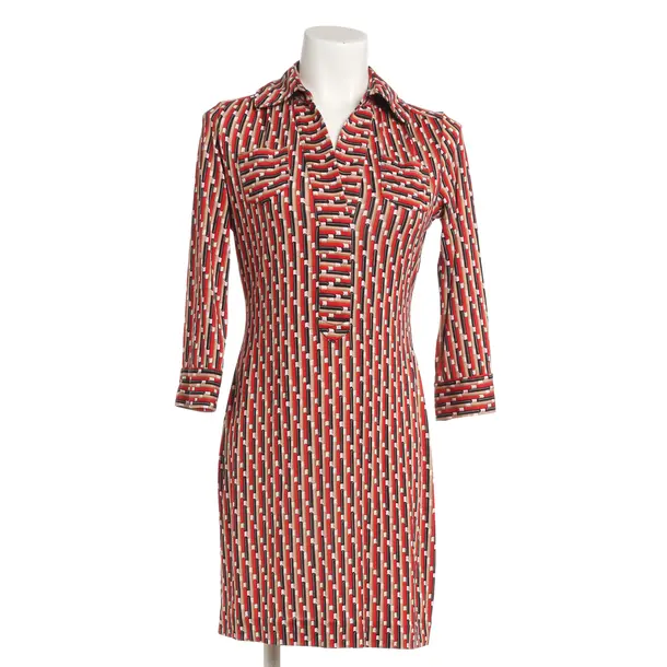 Dress, in Multicolored, Silk, Diane von Furstenberg