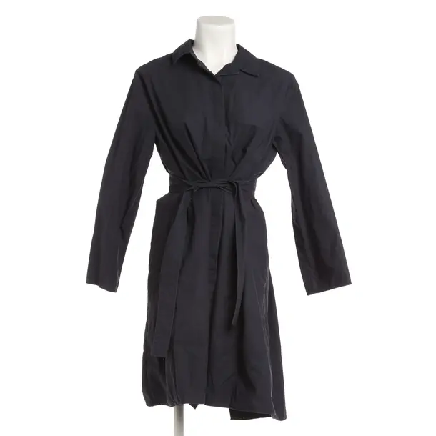 Dress, in Navy, Cotton, Max Mara
