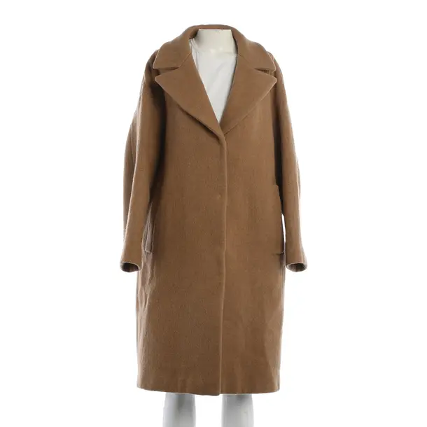 Winter Coat, in Light Brown, Wool, Max Mara