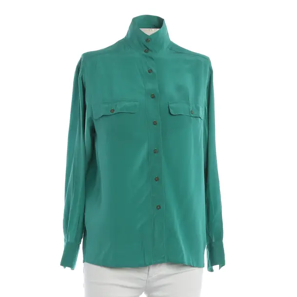 Camicetta, in Verde, Seta, Jil Sander
