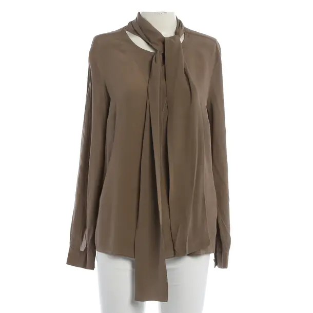 Blouse, in Light Brown, Silk, Escada