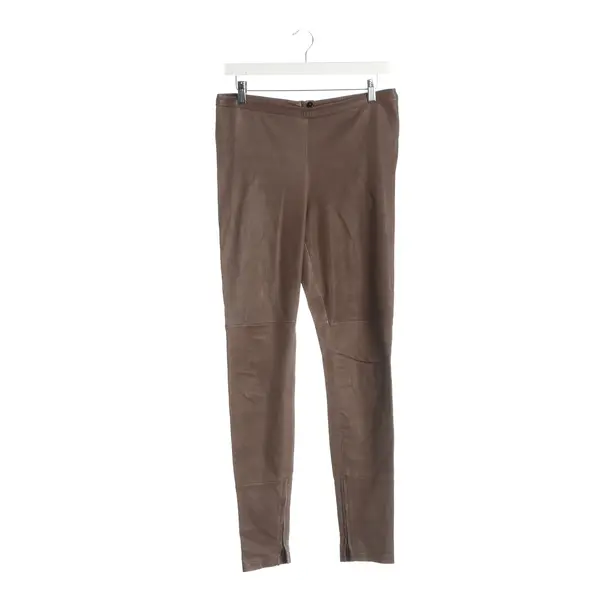 Leggings, in Marrone, Pelle, Utzon