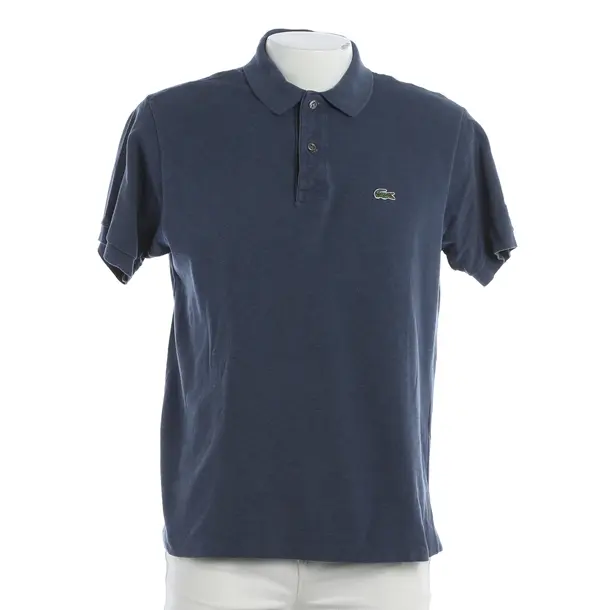Poloshirt, in Blau, Baumwolle, Lacoste