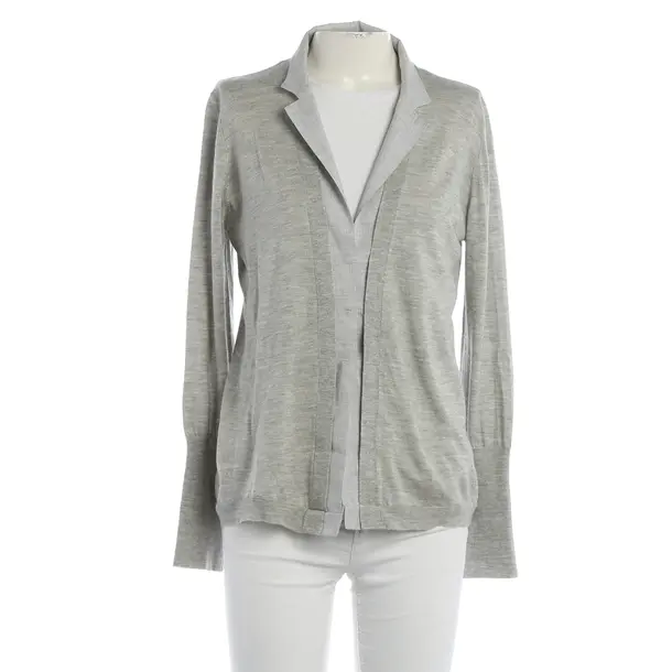 Strickjacke, in Hellgrau, Kaschmir, Brunello Cucinelli