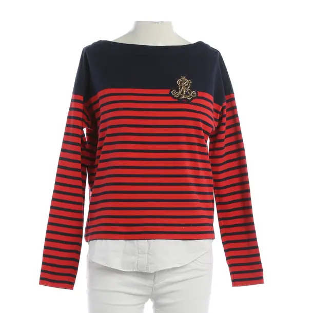 Blouse, in Red, Cotton, Lauren Ralph Lauren