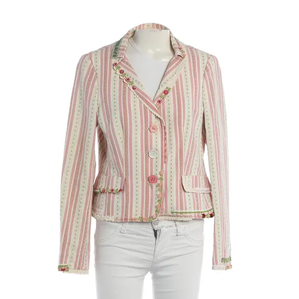 Blazer, in Mehrfarbig, Baumwolle, Moschino