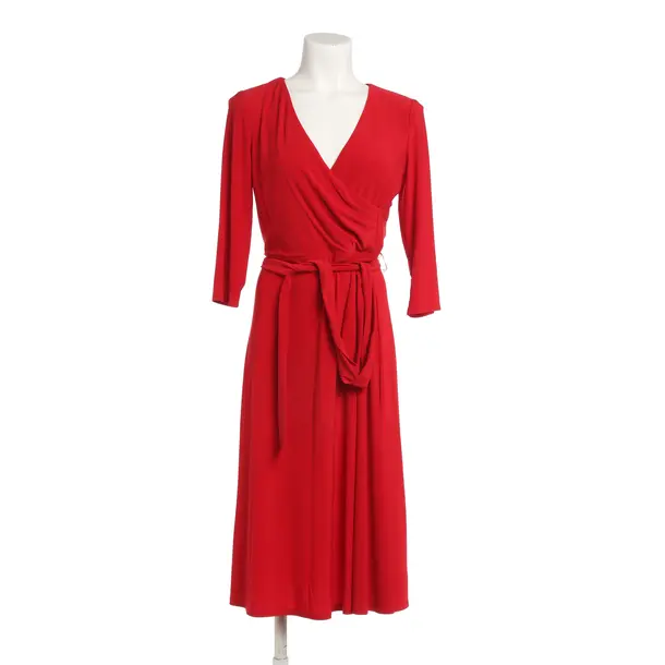 Dress, in Red, Polyester, Lauren Ralph Lauren