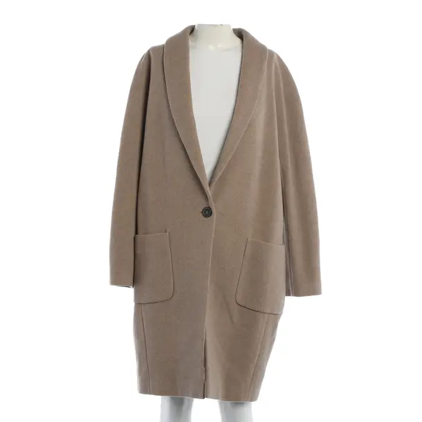 Winter Coat, in Light Brown, Wool, Windsor