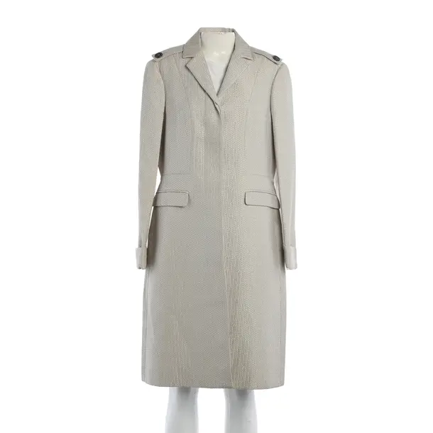 Mid-Season Coat, in Beige, Silk, Burberry