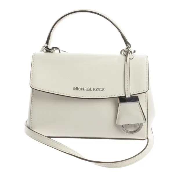 Shoulder Bag, in White, Polyurethane, Michael Kors
