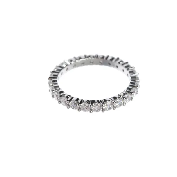 Anello, in argento, Metallo (metallico, metallizzato), Swarovski