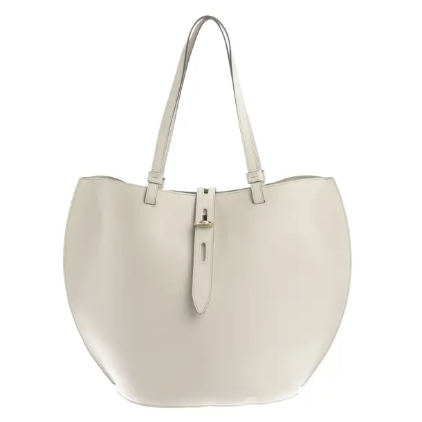 Handbag, in Light Gray, Leather, Furla