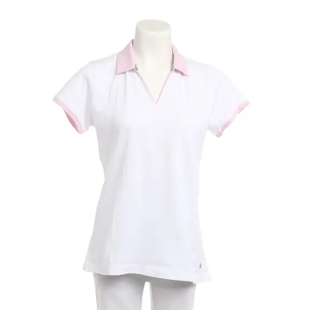 Poloshirt, in Weiß, Baumwolle, Bogner