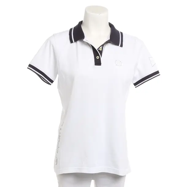 Poloshirt, in Weiß, Baumwolle, Bogner