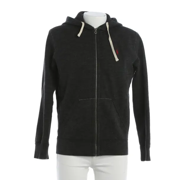 Zip-Up Hoodie, in Gray, Cotton, Polo Ralph Lauren