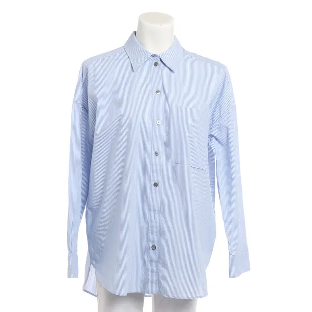 Bluse, in Blau, Baumwolle, Drykorn