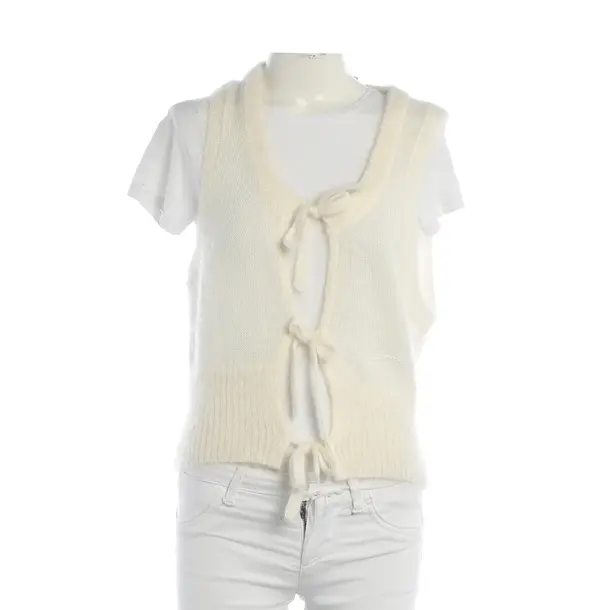 Weste, in Cream, Polyamid, Ganni