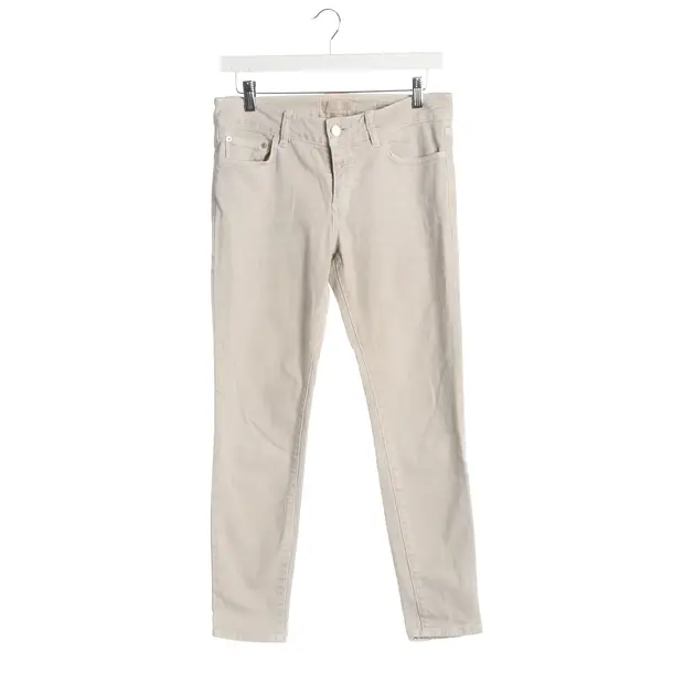 Skinny Jeans, in Beige, Cotton, Closed