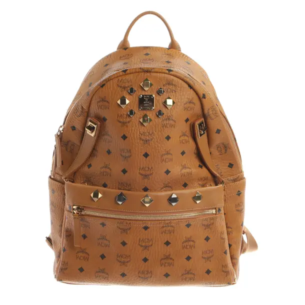 Backpack, in Brown, Leather, MCM