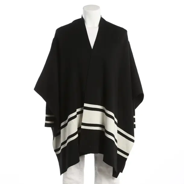 Poncho, in Black, Acrylic, Sandro