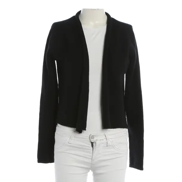 Cardigan, in Black, Wool, Strenesse