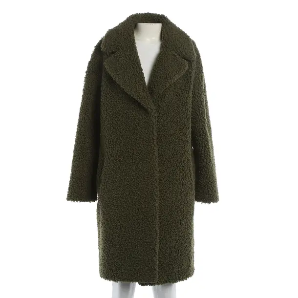 Winter Coat, in Green, Polyester, Stand Studio