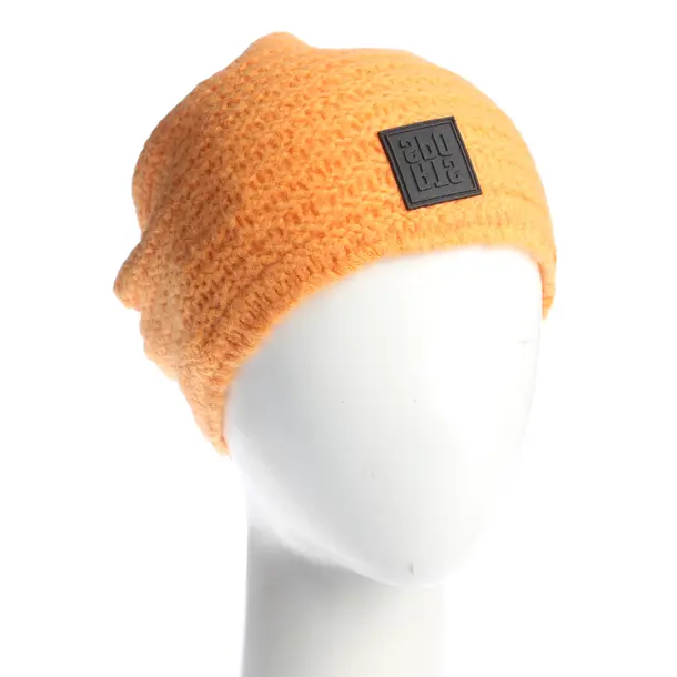 Beanie, in Orange, Wool, Marc Cain Sports