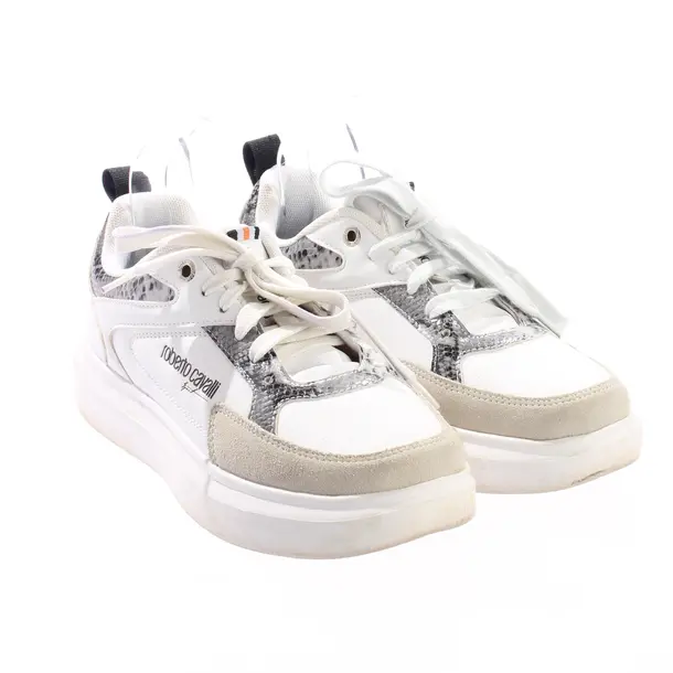 Sneaker, in Bianco, Roberto Cavalli