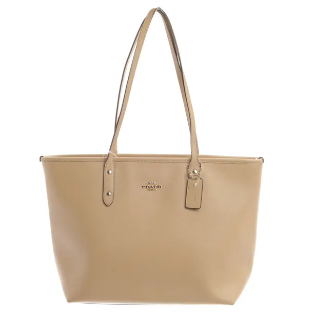 Shopper Bag, in Light Brown, Leather, Coach