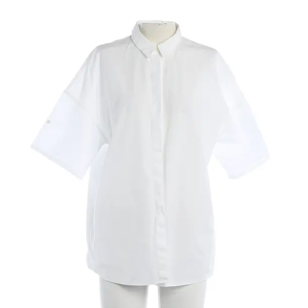 Blouse, in White, Cotton, Van Laack