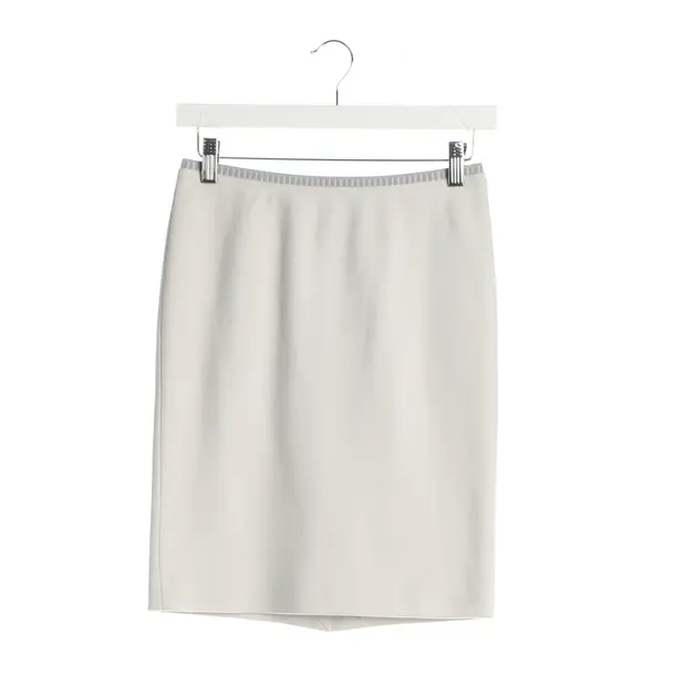 Skirt, in Light Gray, Wool, Marc Cain