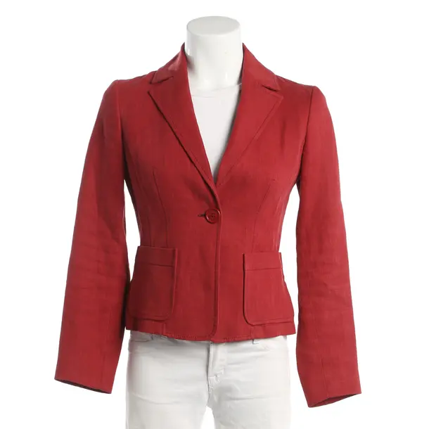 Blazer, in Red, Linen, Etro
