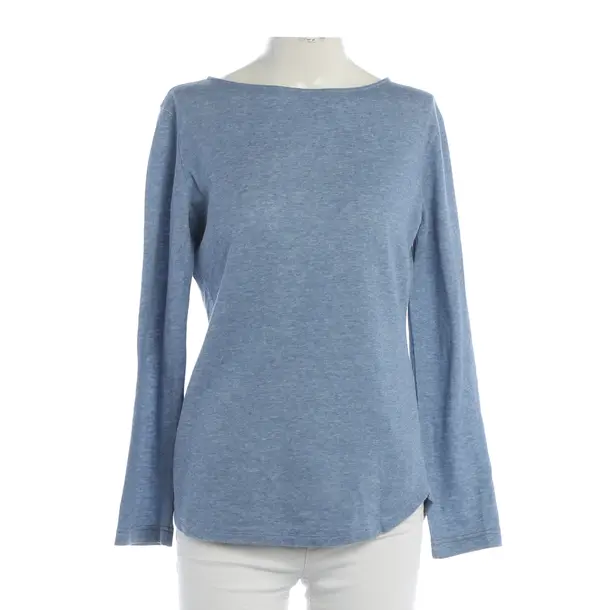 Long Sleeve Shirt, in Blue, Cotton, Juvia