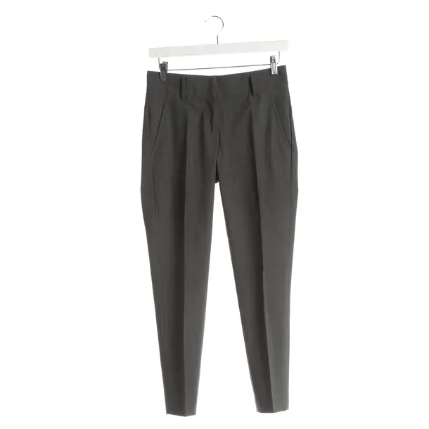 Pants, in Gray, Wool, Brunello Cucinelli
