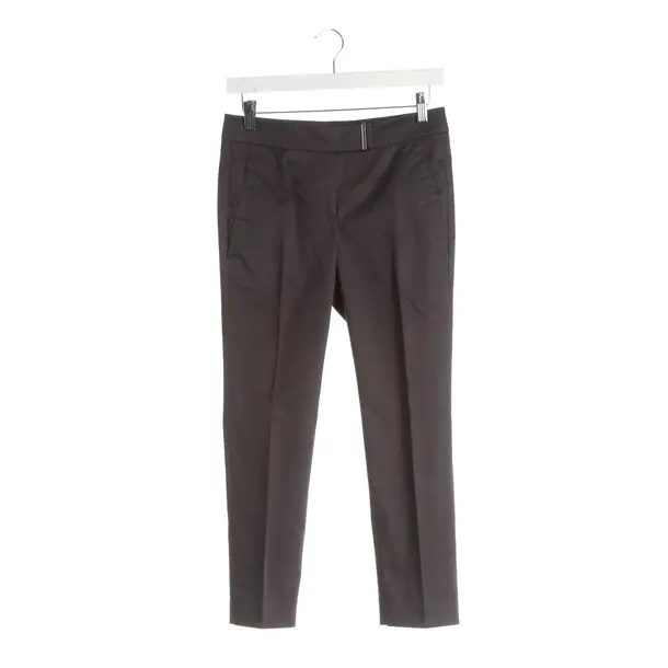 Hose, in Dunkellila, Baumwolle, Brunello Cucinelli