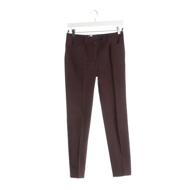 Hose, in Bordeaux, Baumwolle, Prada