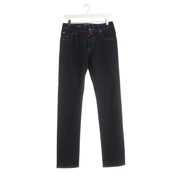 Slim Fit Jeans, in Navy, Cotton, Jacob Cohen