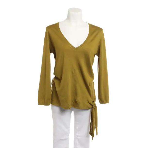 Maglione, in Verde oliva, Cachemire, Hugo Boss Etichetta Nera