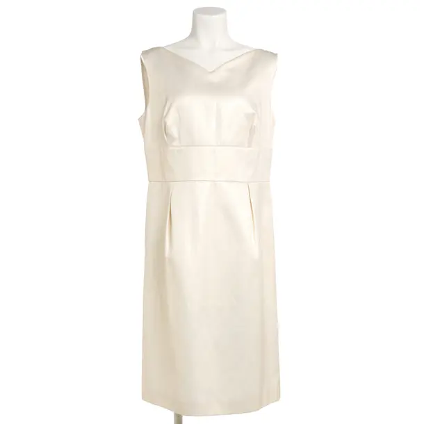 Cocktail Dress, in Beige, Cotton, Escada