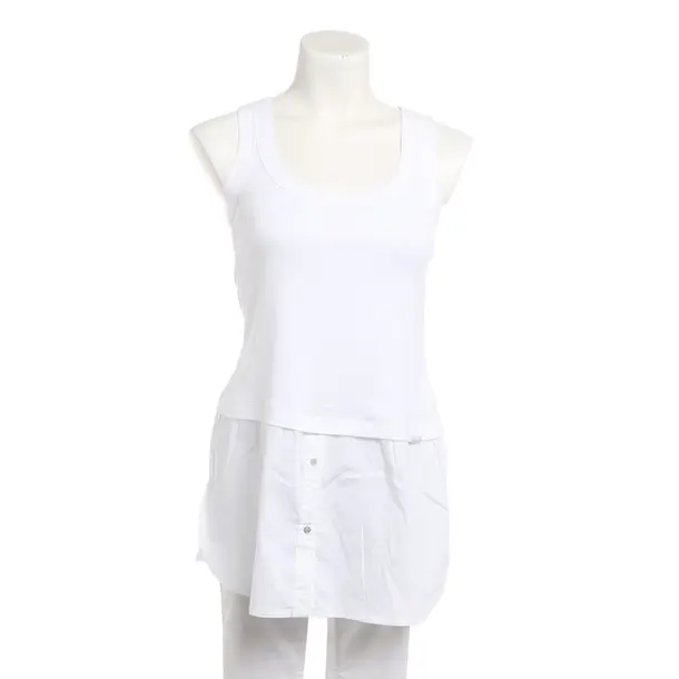 Top, in White, Cotton, Marc Cain Sports