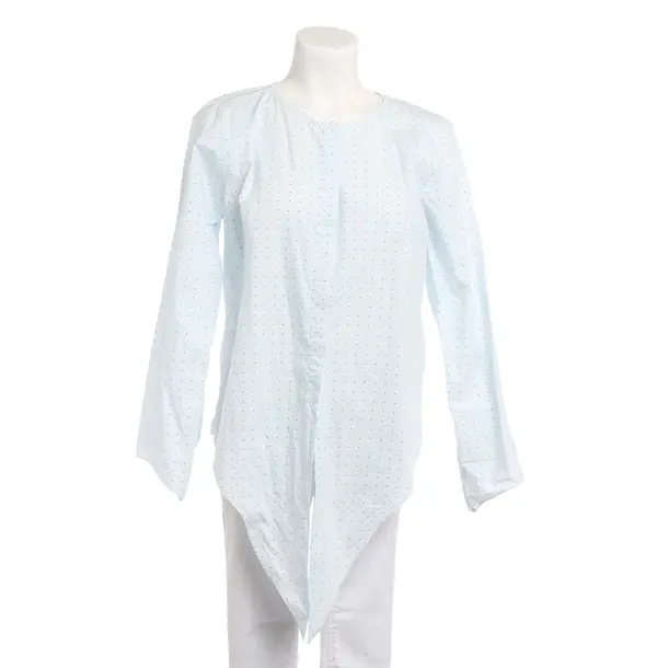 Blouse, in Blue, Cotton, Robert Friedman