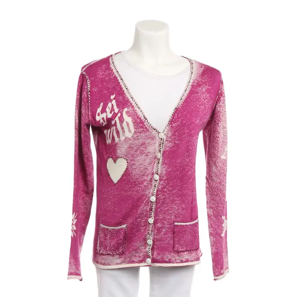 Cardigan, in Pink, Cotton, Grace