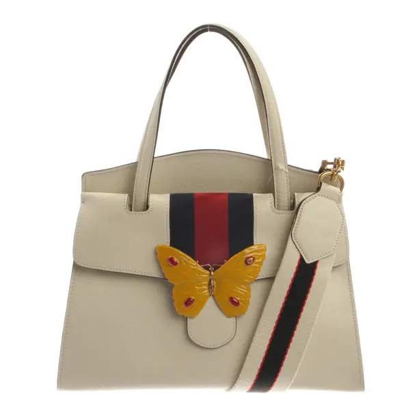 Handbag, in Beige, Leather, Gucci