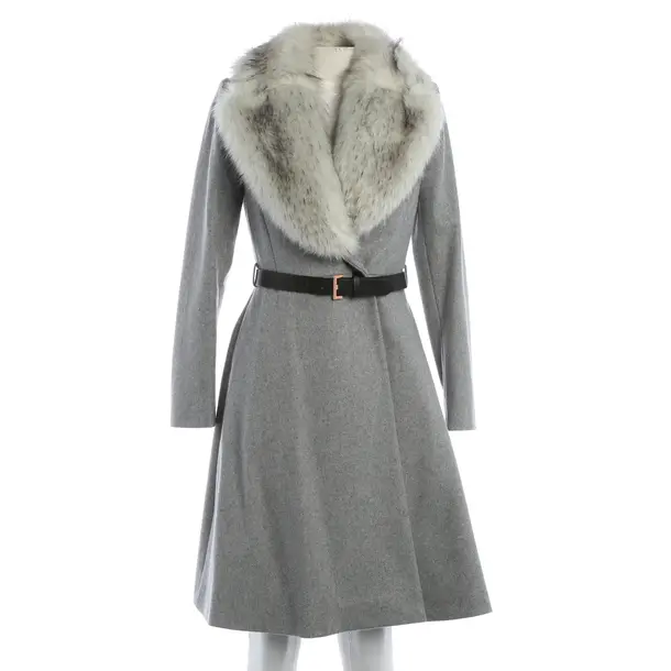 Cappotto mezza stagione, in Grigio chiaro, Lana, Ted Baker