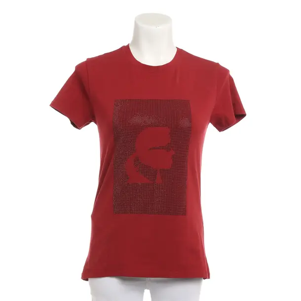 Camicia, in Rosso, Cotone, Karl Lagerfeld